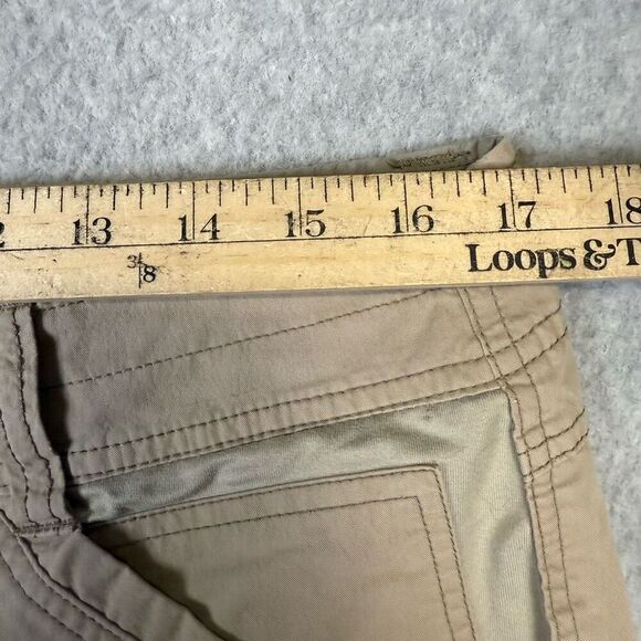 Kuhl Men's Size 34 Beige Tan Hiking Flat Front Outdoor Shorts 9.5" inseam - Picture 5 of 9